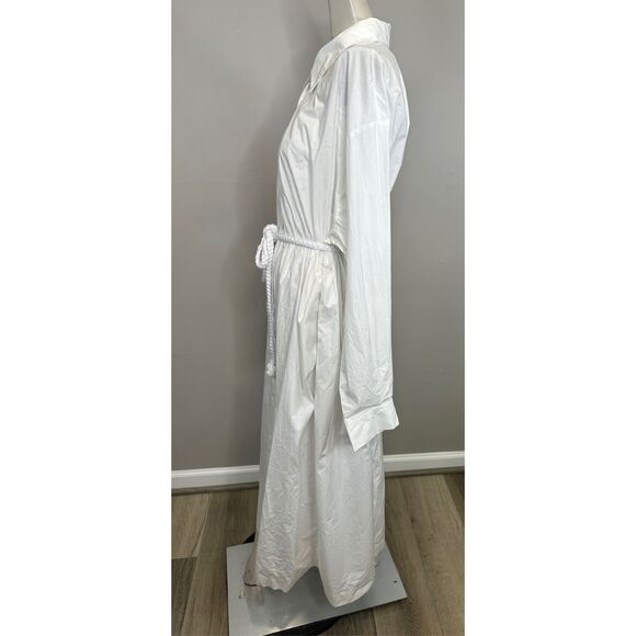 Xirena Katia Cotton Poplin Tie-Waist Midi-Dress Size X-Large $298 - Picture 5 of 8